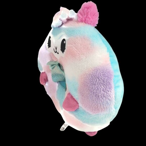 Pikmi Pops Doughmis ARCHURRO the Llama Jumbo Donut Plush 12" Rainbow Block Color - Picture 4 of 7